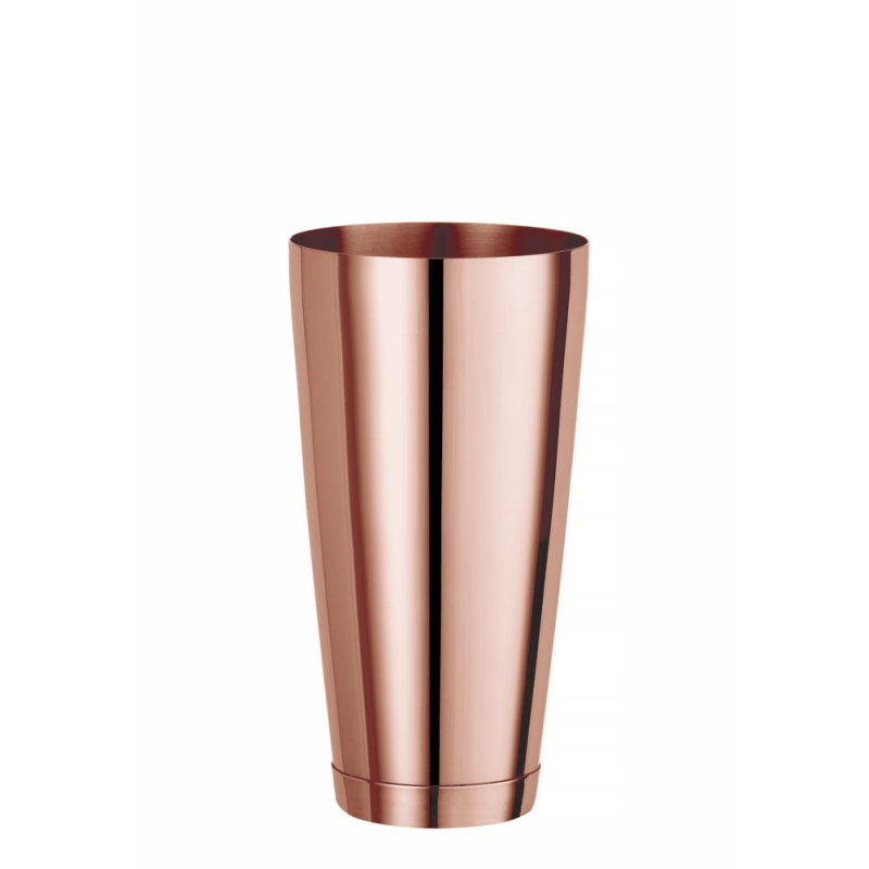 Shaker Boston en Cuivre Plaqu&eacute;, 0,8L, BarUp - Hendi