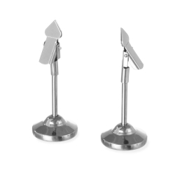 Porte-Menu de Table Professionnel avec Pince - 2 Unit&eacute;s, Hauteur 104mm - Hendi