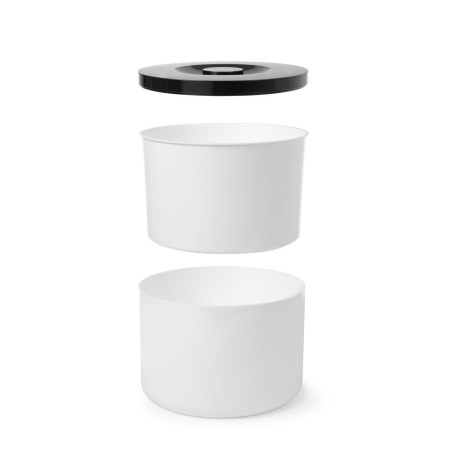 Seau &agrave; gla&ccedil;ons BarUp double paroi 10L, Blanc, ⌀292x(H)220mm - Hendi