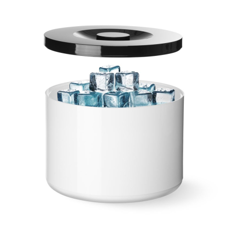 Seau &agrave; gla&ccedil;ons BarUp double paroi 10L, Blanc, ⌀292x(H)220mm - Hendi
