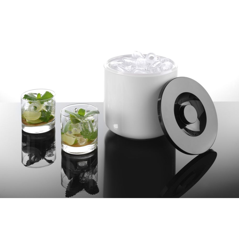 Seau &agrave; Gla&ccedil;ons Isotherme BarUp Double Paroi 5L Blanc - Hendi