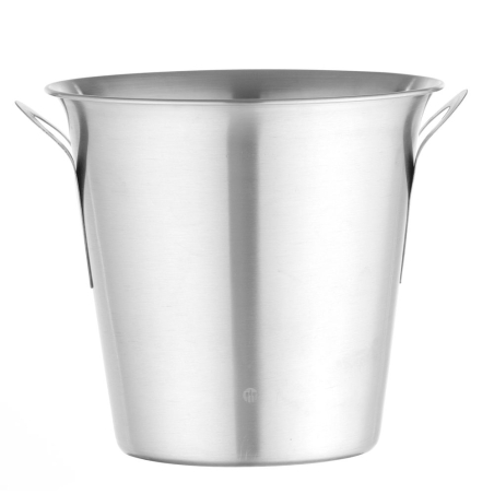 Seau &agrave; glace BarUp 3,5L en Argent, &Oslash;210mm - Hendi