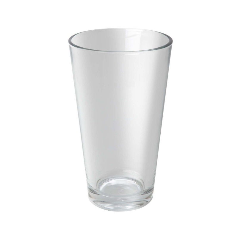 Verre &agrave; Shaker Boston BarUp, Verre &agrave; M&eacute;lange Tremp&eacute; 0,45L - Hendi