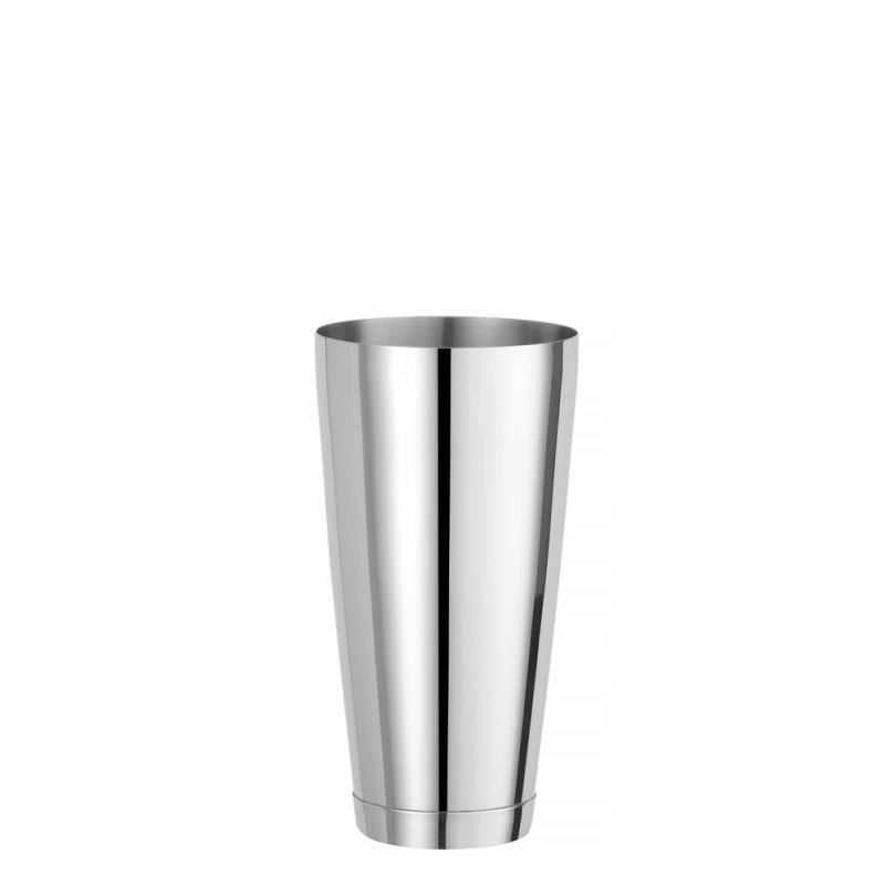 Shaker Boston Professionnel Barman en Inox 0,8L, ⌀90x177mm, Lavable au Lave-Vaisselle - Hendi
