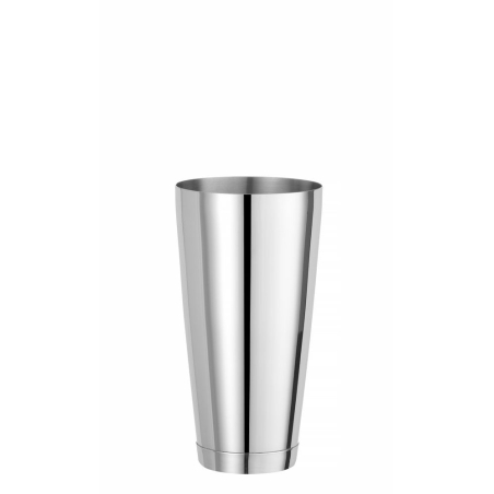 Shaker Boston Professionnel Barman en Inox 0,8L, ⌀90x177mm, Lavable au Lave-Vaisselle - Hendi
