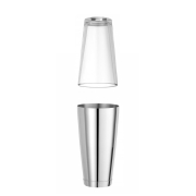 Shaker Boston Professionnel Barman en Inox 0,8L, ⌀90x177mm, Lavable au Lave-Vaisselle - Hendi