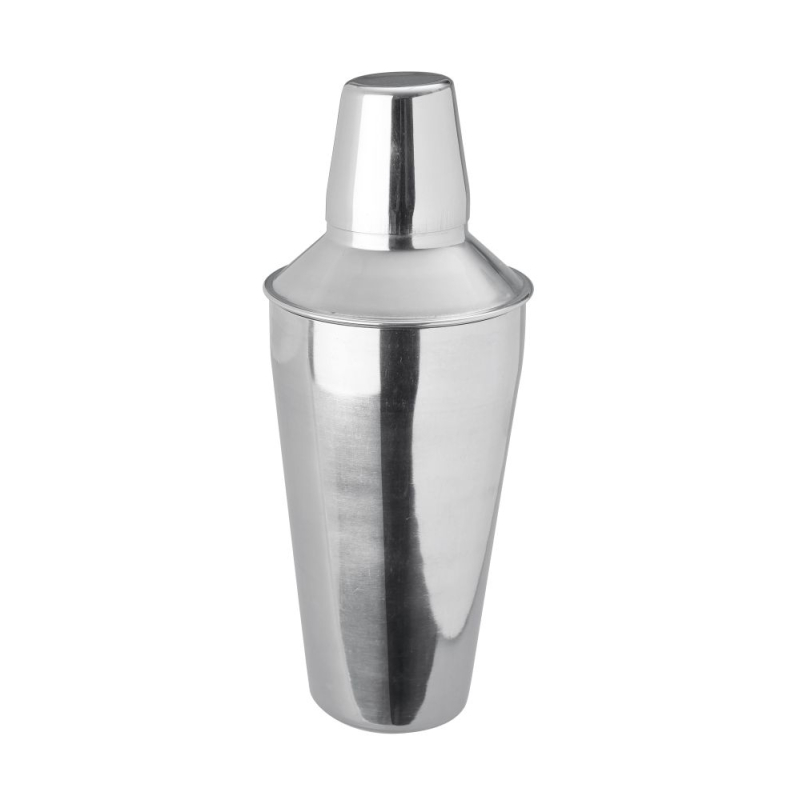 Shaker Cobbler 3 Pi&egrave;ces BarUp 0,75L Acier Inoxydable - Hendi