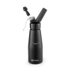 Siphon &agrave; Chantilly Professionnel Aluminium Noir 0,5L Kitchen Line - Hendi