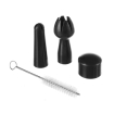 Siphon &agrave; Chantilly Professionnel Aluminium Noir 0,5L Kitchen Line - Hendi