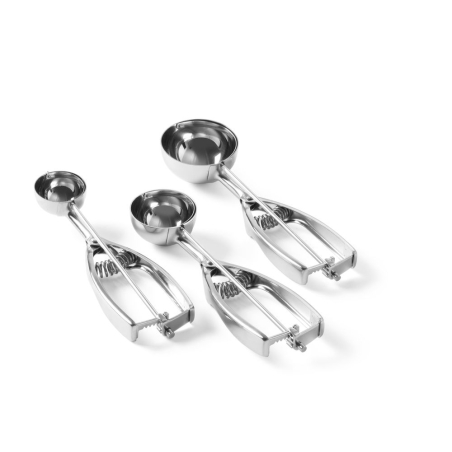Portionneur &agrave; Glace Professionnel Kitchen Line Inox &Oslash;70mm (1/10) - Hendi