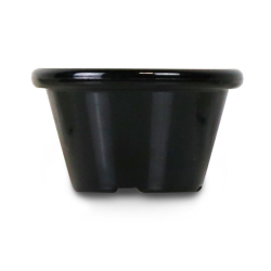 Ramequins Noirs 12 Pi&egrave;ces 0,045L ⌀60x(H)35mm - Hendi