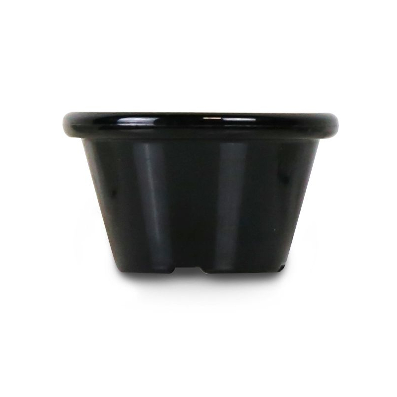 Ramequins Noirs 12 Pi&egrave;ces 0,045L ⌀60x(H)35mm - Hendi