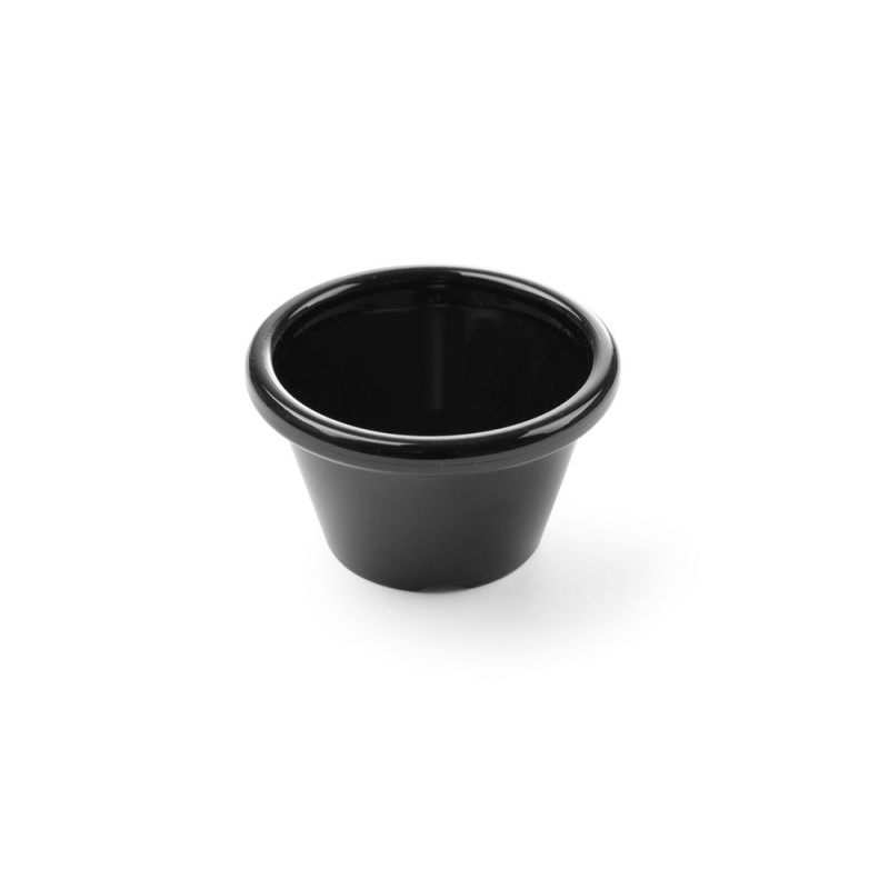 Ramequins Noirs 12 Pi&egrave;ces 0,045L ⌀60x(H)35mm - Hendi
