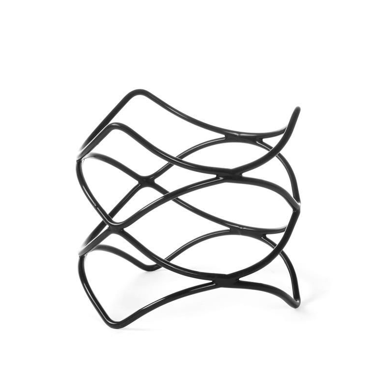 Support de buffet rond antid&eacute;rapant en acier PVC ⌀200x(H)200mm pour plats et bols - Hendi