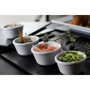 Ramequin Rainur&eacute; 50ml, &Oslash;70x(H)35mm pour Sauces et Entr&eacute;es - Hendi