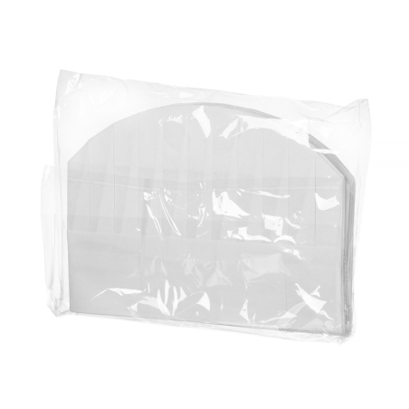 Toque de Chef Jetable HENDI, 10 Unit&eacute;s, Non-tiss&eacute; PP, Taille R&eacute;glable, Blanc - Hendi