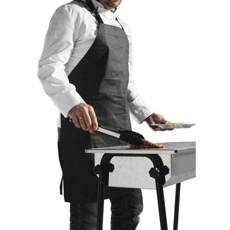 Tablier de Barbecue en Coton Ignifuge 810x660mm Professionnel - Hendi