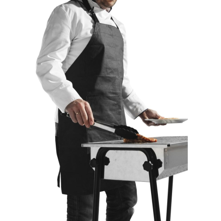 Tablier de Barbecue en Coton Ignifuge 810x660mm Professionnel - Hendi