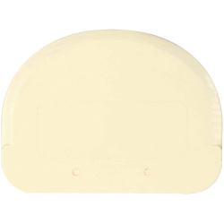 Racloir coupe-p&acirc;te semi-rond, lot de 6, 120x88mm - Hendi