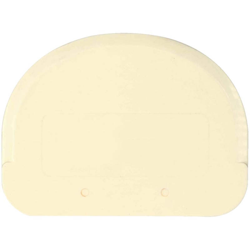 Racloir coupe-p&acirc;te semi-rond, lot de 6, 120x88mm - Hendi