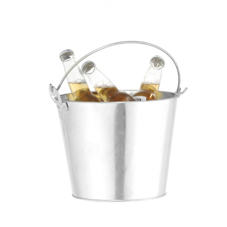 Seau &agrave; bi&egrave;re BarUp en acier inoxydable, ⌀230x(H)180mm, avec d&eacute;capsuleur int&eacute;gr&eacute; - Hendi