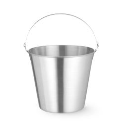 Seau de cuisine professionnel en acier inoxydable 12L Kitchen Line - Hendi