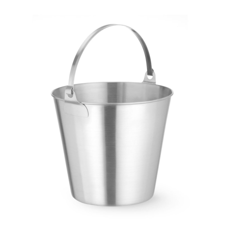 Seau de cuisine professionnel en acier inoxydable 12L Kitchen Line - Hendi