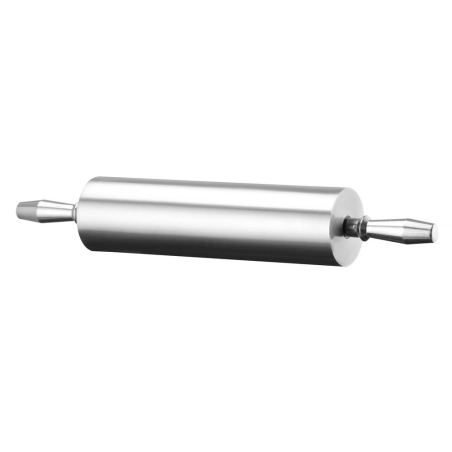 Rouleau &agrave; P&acirc;tisserie Aluminium Professionnel avec Roulements, ⌀90x545mm - Hendi