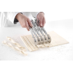 Rouleau multi-coupe professionnel avec 5 roulettes inox, r&eacute;glable 13-125mm - Hendi