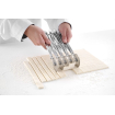 Rouleau multi-coupe professionnel avec 5 roulettes inox, r&eacute;glable 13-125mm - Hendi