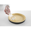 Roulette pique-p&acirc;te &agrave; tarte et pizza en plastique pour &eacute;viter le gonflement - Hendi