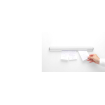 Porte-fiches/Porte-notes en aluminium satin&eacute; L915mm - Hendi