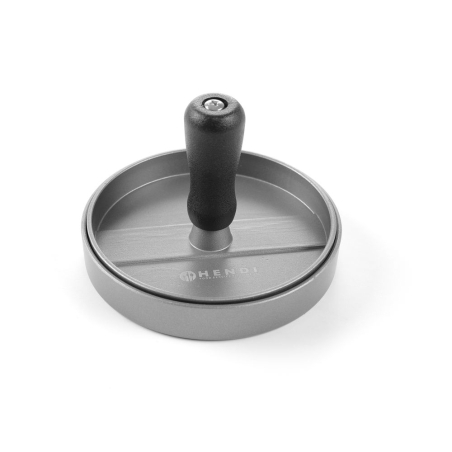 Presse &agrave; Hamburger Antiadh&eacute;sive en Aluminium, ⌀120mm - Hendi