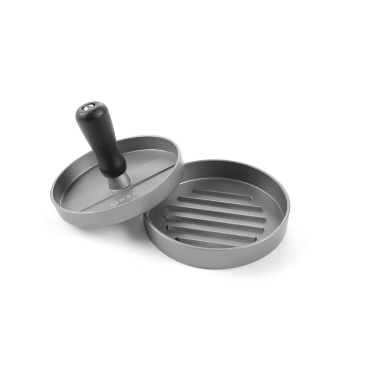 Presse &agrave; Hamburger Antiadh&eacute;sive en Aluminium, ⌀120mm - Hendi