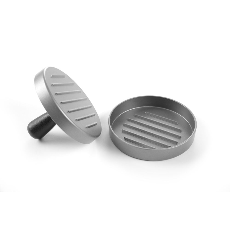 Presse &agrave; Hamburger Antiadh&eacute;sive en Aluminium, ⌀120mm - Hendi