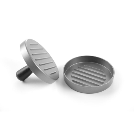 Presse &agrave; Hamburger Antiadh&eacute;sive en Aluminium, ⌀120mm - Hendi