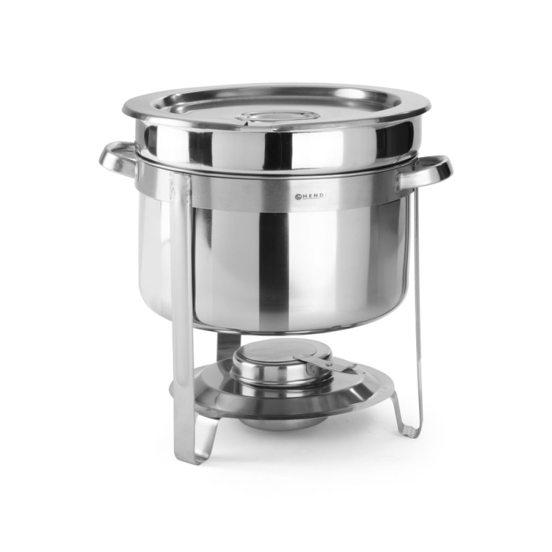 R&eacute;chaud &agrave; soupe professionnel Kitchen Line 8L &Oslash;370x325mm - Hendi