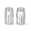 Set Sali&egrave;re Poivri&egrave;re Verre Bouchon Acier Inoxydable, ⌀40x(H)70mm - Hendi