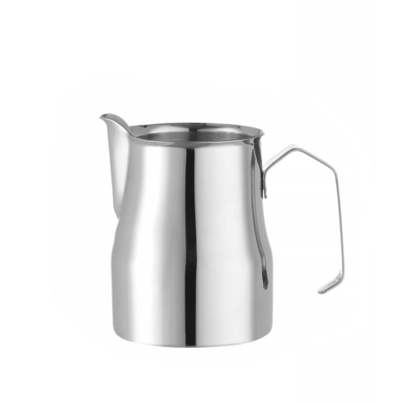 Pot &agrave; lait professionnel en acier inoxydable 0,35L avec bec verseur V - Hendi