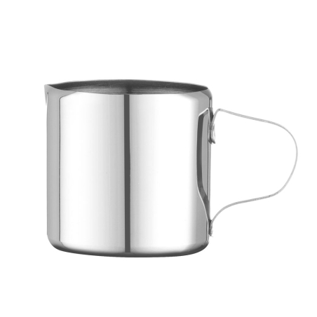 Pot &agrave; lait professionnel 0,03L en acier inoxydable, bec verseur, ⌀35mm, H35mm - Hendi