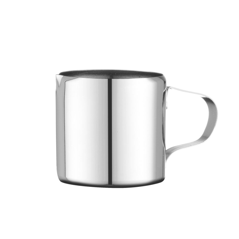 Pot &agrave; lait professionnel 0,03L en acier inoxydable, bec verseur, ⌀35mm, H35mm - Hendi