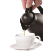 Verseuse Isotherme 1L Noire avec Bouteille en Verre - Hendi