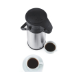 Pot &agrave; pompe isotherme en acier inoxydable 2,2L pour boissons chaudes/froides - Hendi