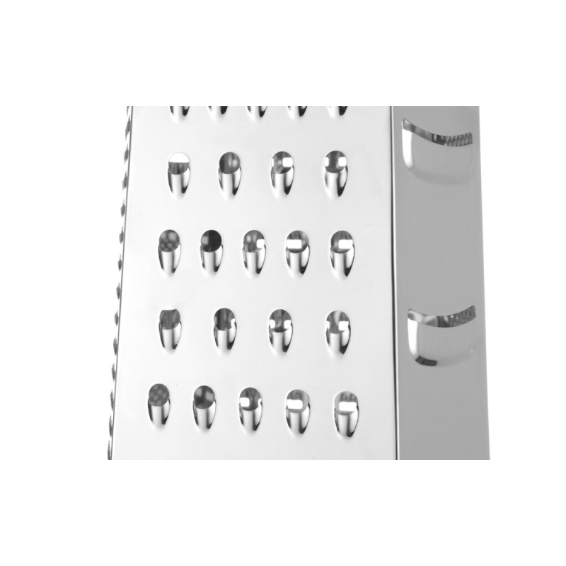 R&acirc;pe &agrave; 6 faces en acier inoxydable, multi-fonctions, 135x113x(H)215mm - Hendi