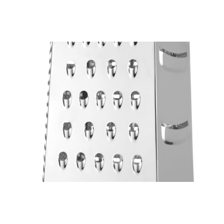 R&acirc;pe &agrave; 6 faces en acier inoxydable, multi-fonctions, 135x113x(H)215mm - Hendi