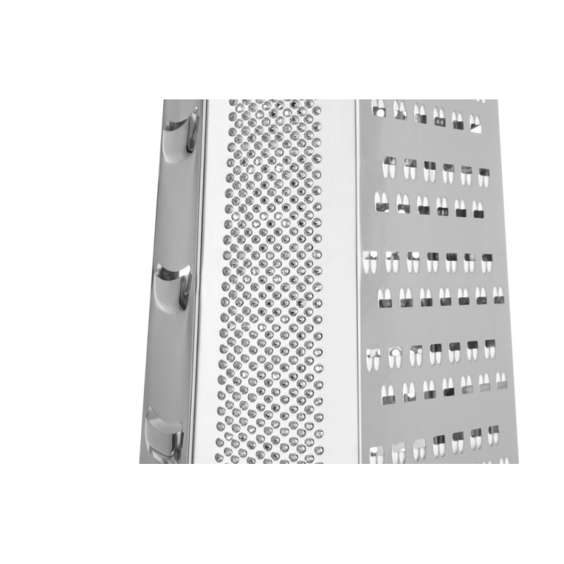 R&acirc;pe &agrave; 6 faces en acier inoxydable, multi-fonctions, 135x113x(H)215mm - Hendi