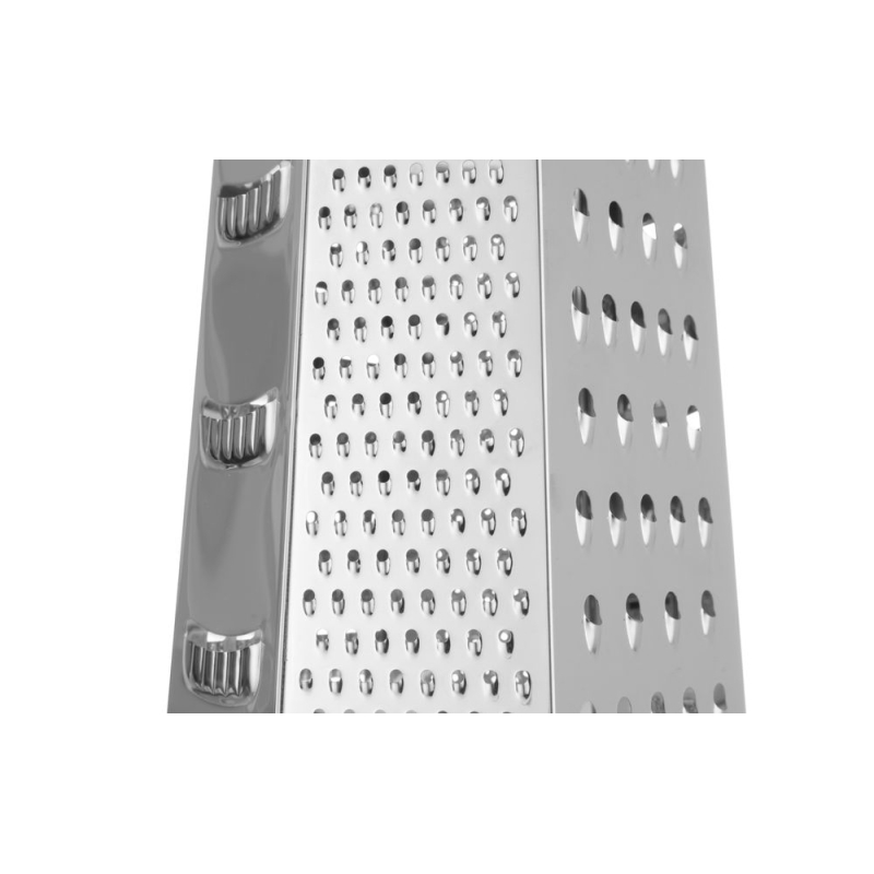 R&acirc;pe &agrave; 6 faces en acier inoxydable, multi-fonctions, 135x113x(H)215mm - Hendi