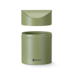 Mini poubelle de table professionnelle 1,2L, couvercle pivotant, m&eacute;tal vert - Hendi