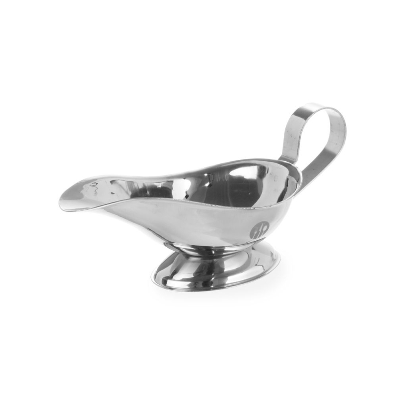 Sauci&egrave;re sur pied professionnelle en inox 0,085L (120x72x50mm) - Hendi