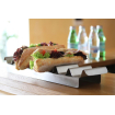 Support Inox pour 7 Sandwiches et Hot-Dogs, 475x105x60mm - Hendi